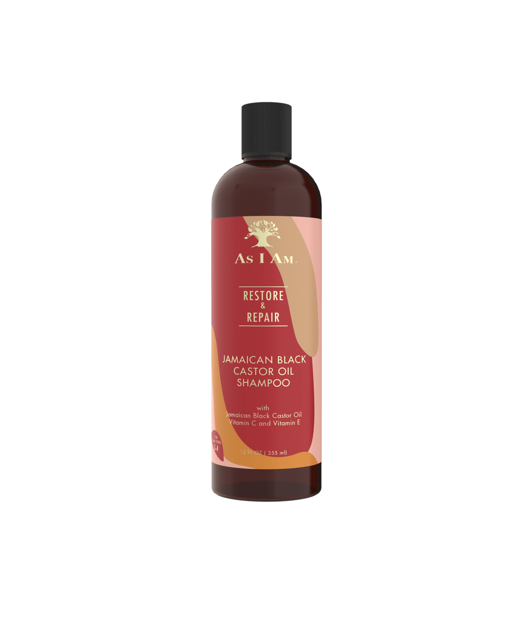 As I Am Jamaican Black Castor Oil Champú 355ml