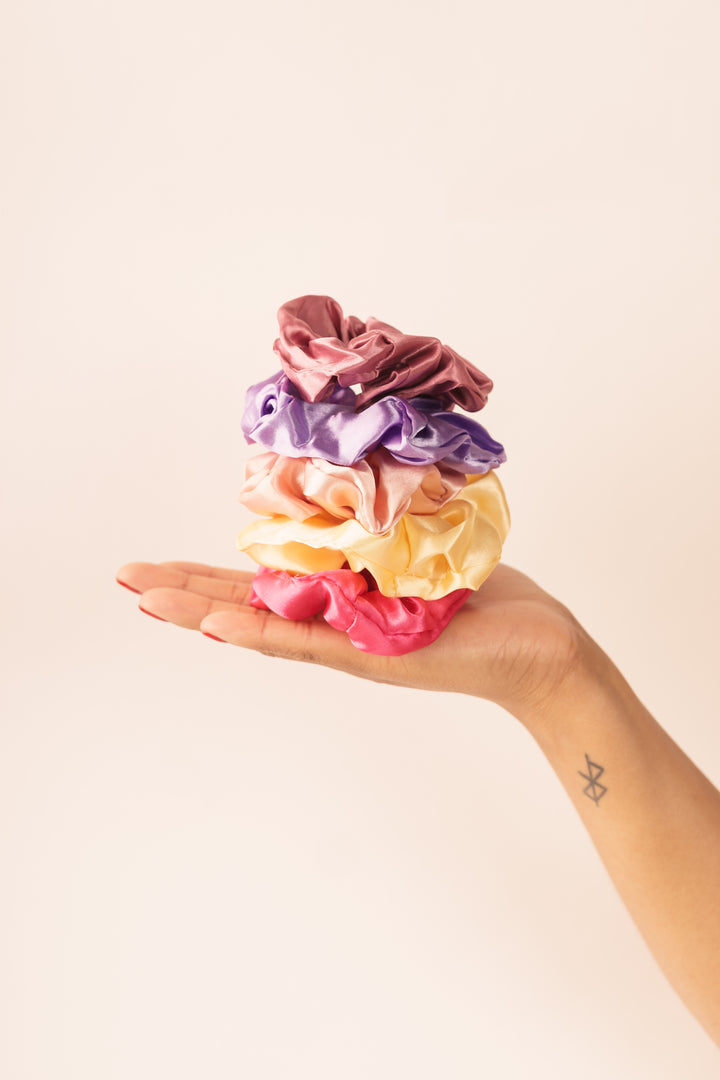Coletero De Satén (  SCRUNCHIE)