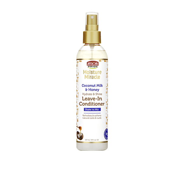 African Pride Moisture Miracle Coconut Milk & Honey Leave-In Conditioner