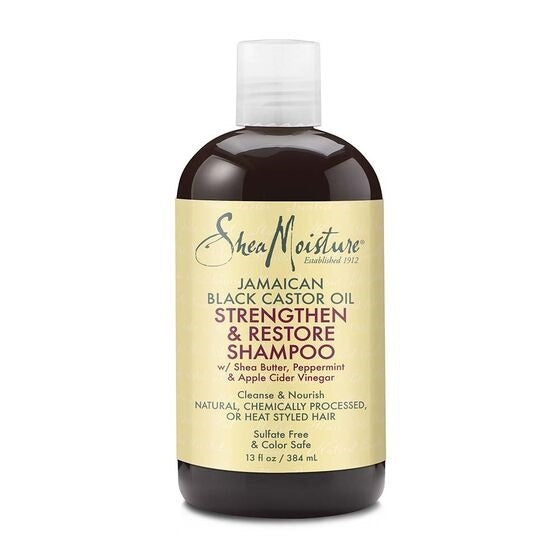 Shea Moisture Jamaican Black Castor Oil Strengthen, Grow & Restore Shampoo