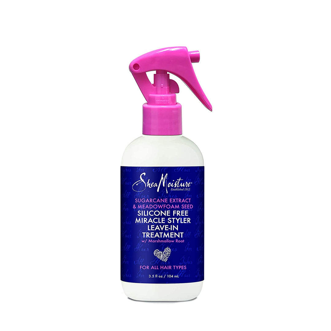 Shea Moisture Sugarcane Extract & Meadowfoam Seed Silicone-Free Miracle Styler Leave-In Treatment