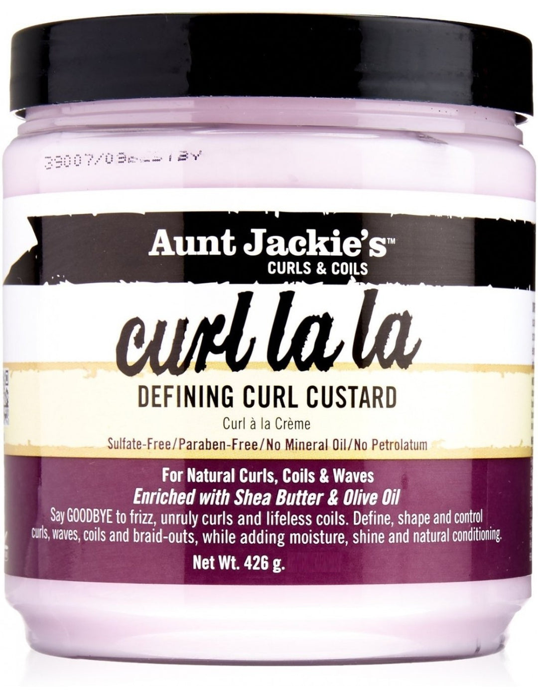 CREMA DE PEINADO CURL LA LA DEFINING CURL CUSTARD AUNT JACKIE'S CURLS & COILS 426ML