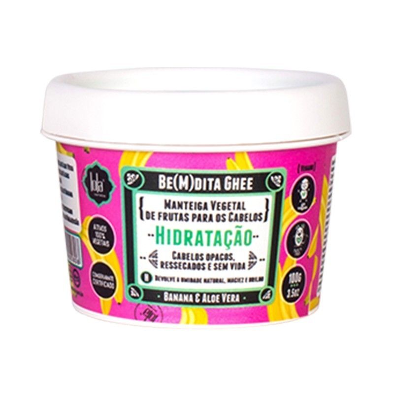 Be(m)dita ghee - mascarilla de hidratación de banana e aloe vera 100gr. - Lola Cosmetics